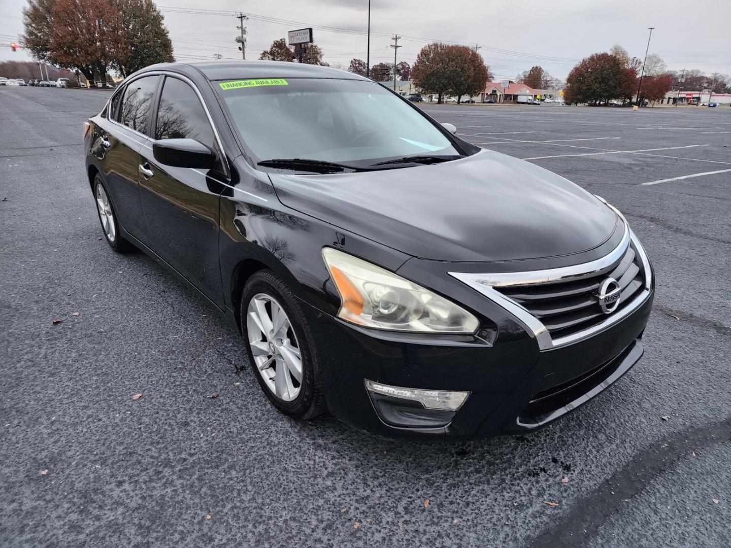 2013 BLACK /Black Nissan Altima 2.5 SV (1N4AL3AP2DC) with an 2.5L L4 DOHC 16V engine, Automatic transmission, located at 1221 Madison St., Shelbyville, TN, 37160, (931) 680-9439, 0.000000, 0.000000 - Photo#1